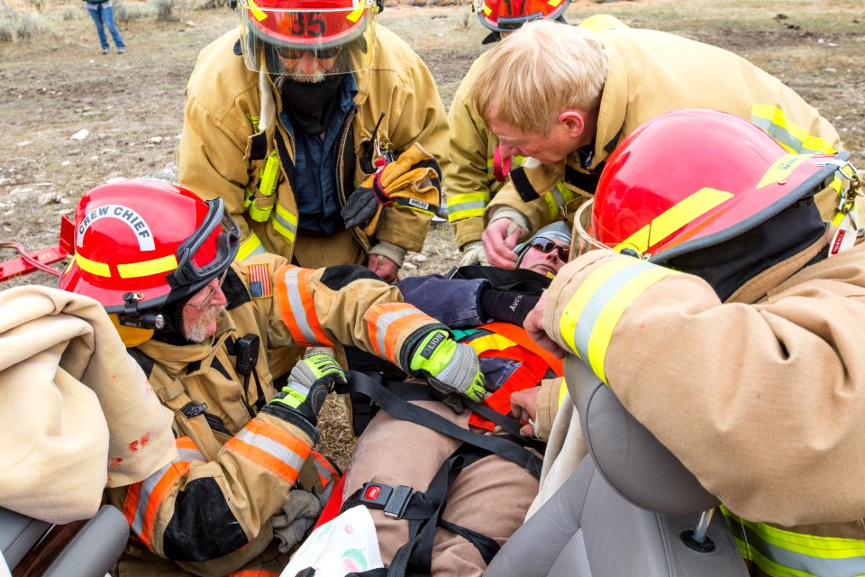 Mass Casualty Incident Training, Mammoth Hot Springs