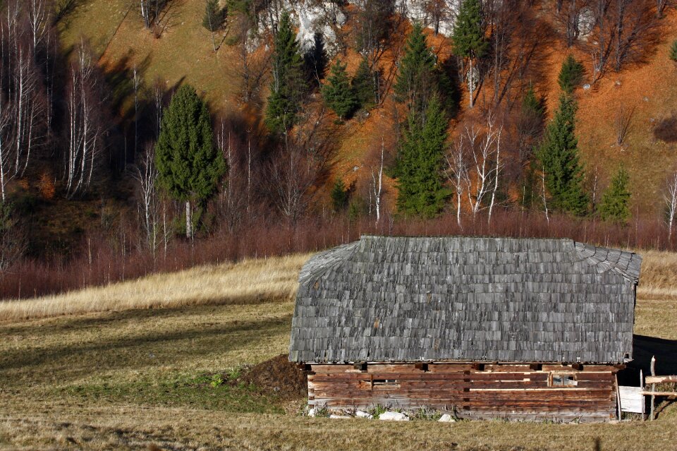 Landscape building alpine