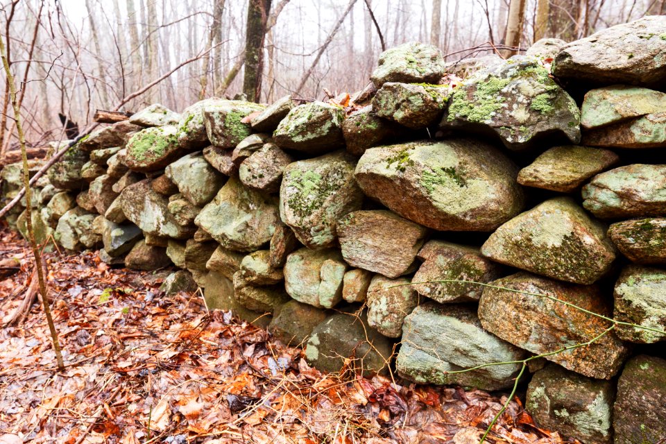 Rock Walls Near Corbin Cabin
