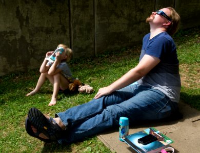 Eclipse Event at Byrd Visitor Center