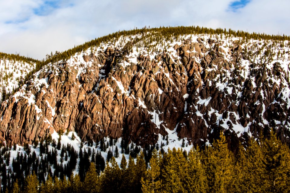 Morning light on Tuff Cliff