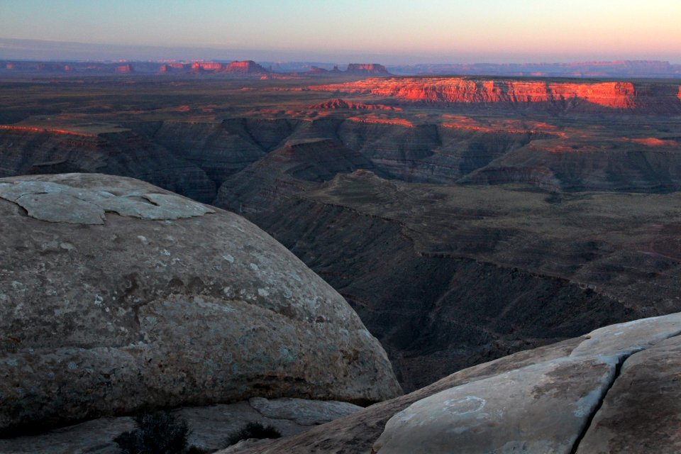 MULEY POINT, SAN JUAN CO, UTAH - 2016-09-26 - campsite in morning -10