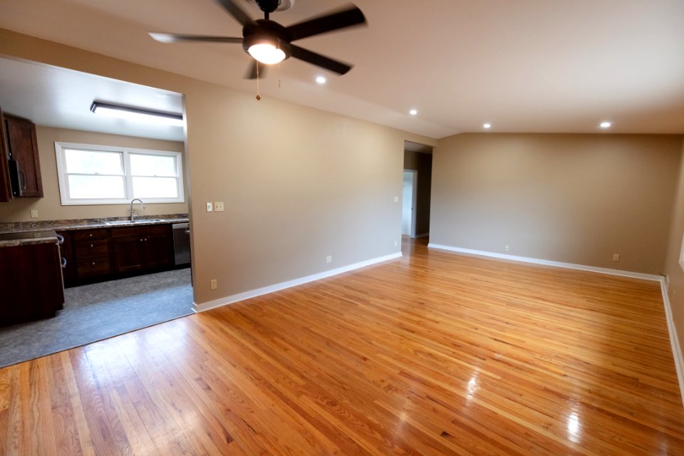 Goal 2 housing project: living room after