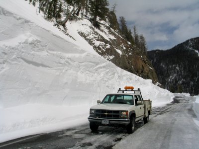 Deep snow on Sylvan (3)