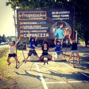 -18 giorni...le nostre ragazze sono già cariche!!! 26-29 agosto #frogstock #festival #RioloTerme