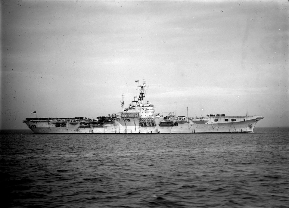 HMS Theseus, Melbourne 1947