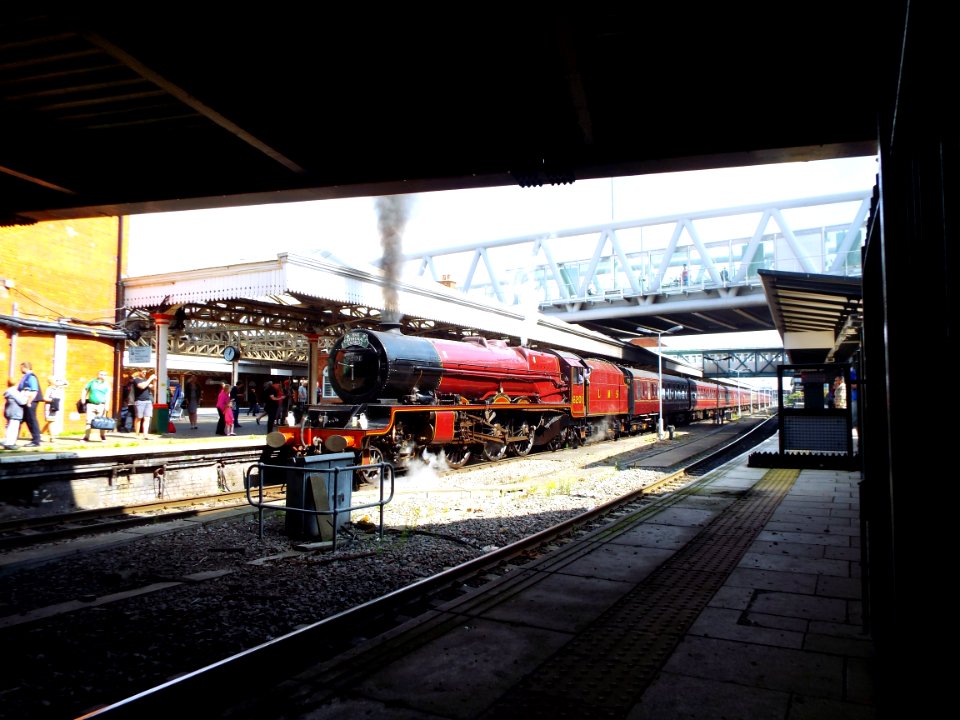 Lms, no 6201, 'Princess Elizabeth' at Nottingham Midland, 28 Aug 2016