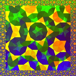 Penrose tile study photo
