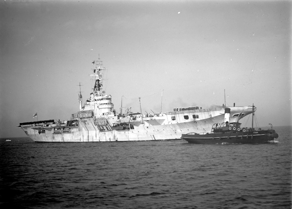 HMS Theseus, Melbourne 1947