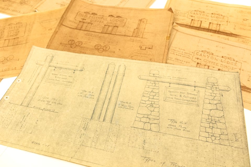 Museum map collection: architectural drawings