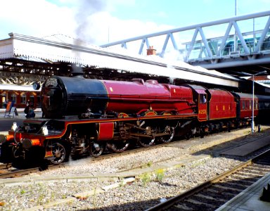 Lms, no 6201, 'Princess Elizabeth' at Nottingham Midland, 28 Aug 2016 photo