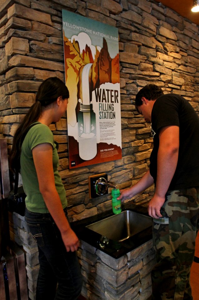 Water filling station