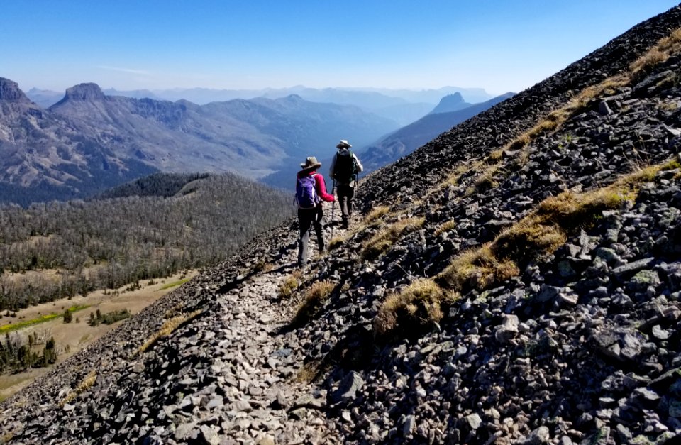 Trail on Avalanche Peak