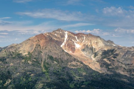 View of Electric Peak from Sepulcher Mountain photo