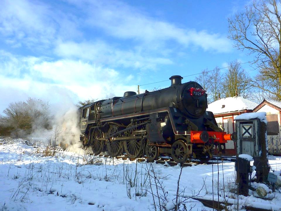 73129 at Hammersmith.(27 Dec 2014)