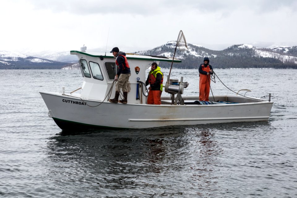The Cutthroat preparing to dock