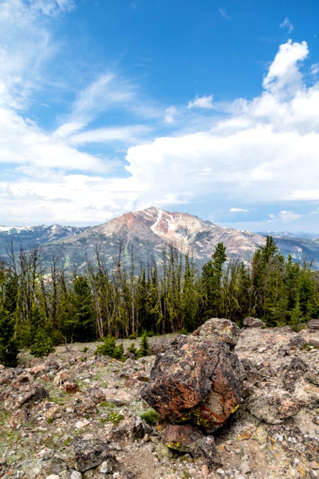 View from Sepulcher Mountain summit (portrait)