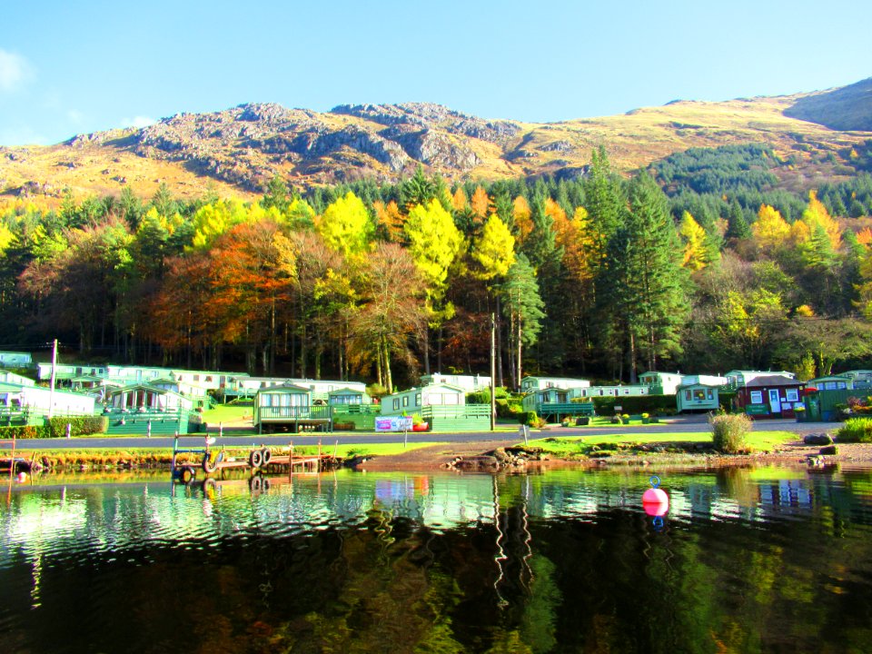 Out on Woolen Eyes on Loch Eck..