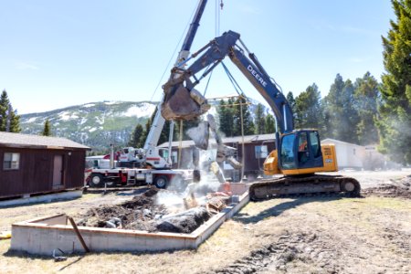 Removing portadorms from YACC Camp (6)