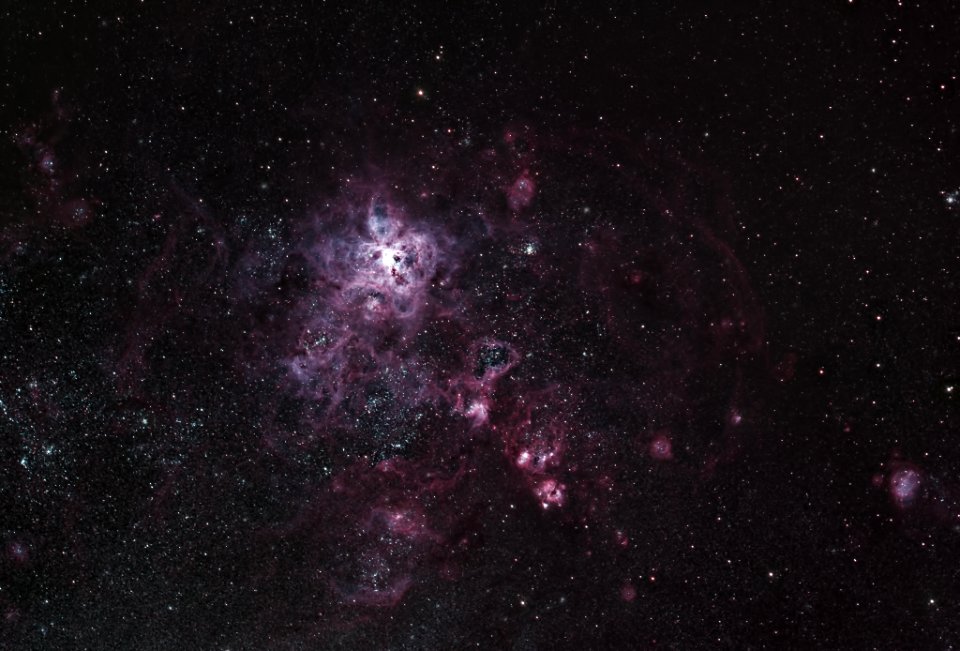 The Tarantula Nebula (Natural Colour)