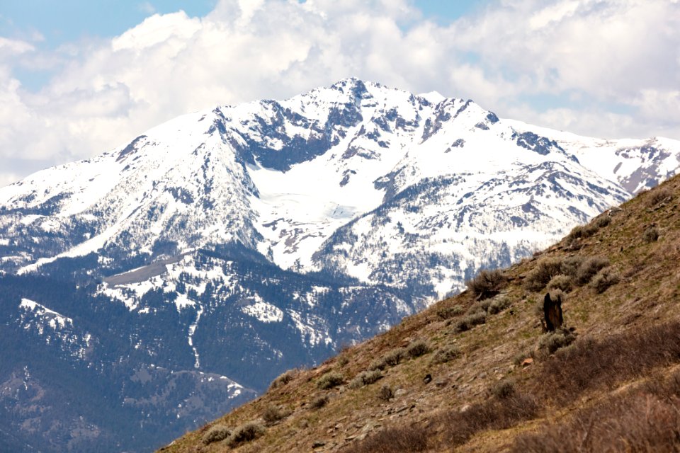 Electric Peak viewed from Bald Mountain