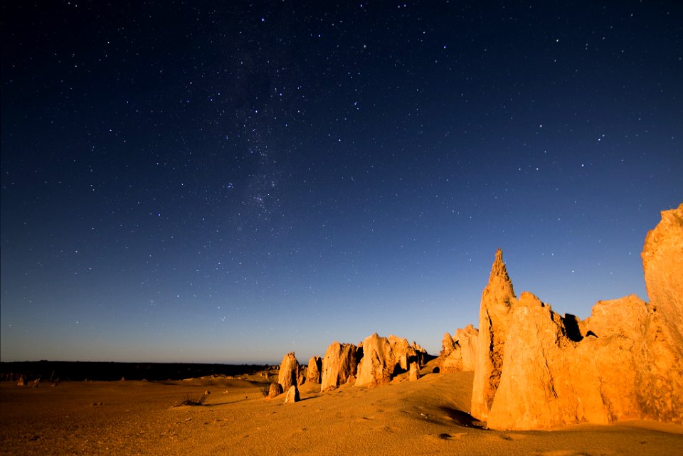 Pinnacles by Moonlight photo