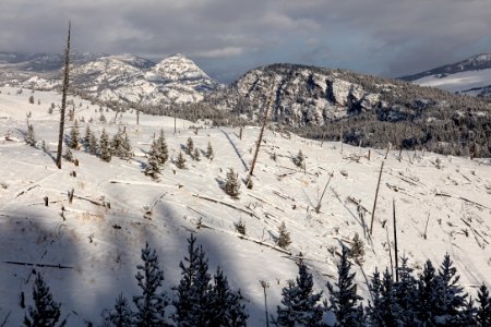 Views from the Lost Lake Ski Trailhead parking area