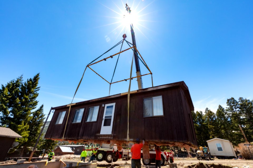 Removing portadorms from YACC Camp (9)
