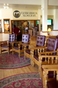Mammoth Hot Springs Hotel, lobby