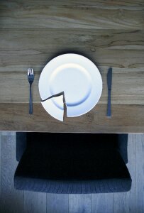 Fine bone china wooden broken