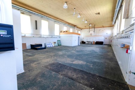 Canteen east door view before renovation