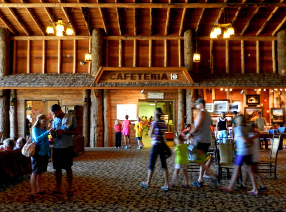 Old Faithful Lodge, lobby