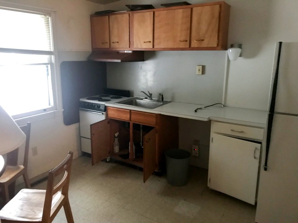 Before renovation: Madison Dorm