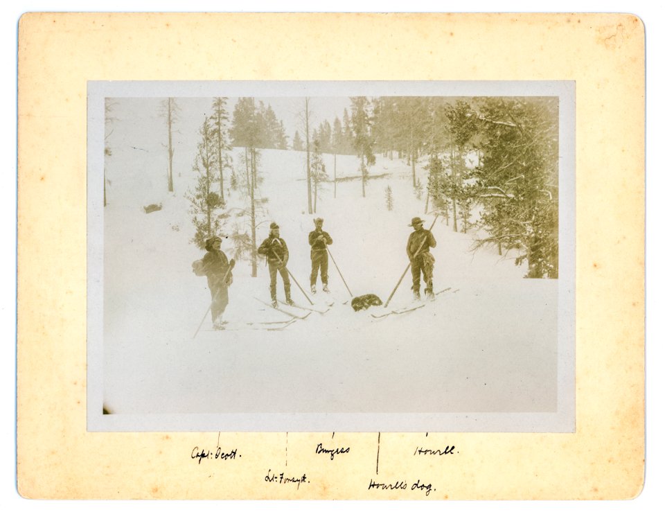 Captured Ed Howell with soldiers