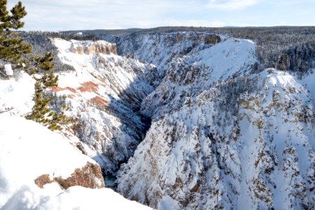 Grand Canyon of the Yellowstone from Grand View overlook