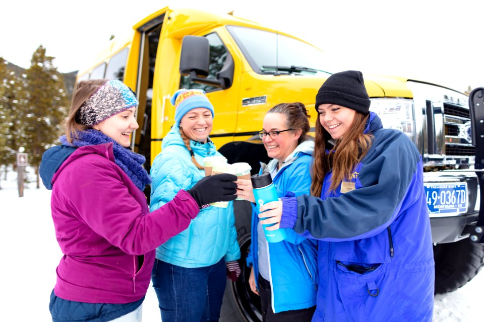 Hot chocolate at Madison Warming Hut