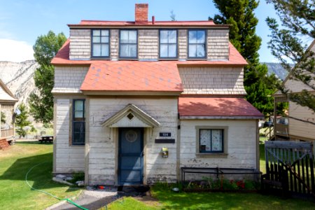 Current exterior conditions of historic Fort Yellowstone employee housing