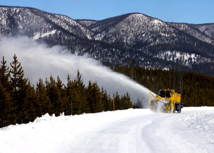 Clearing Madison to Old Faithful Road (image #1862)