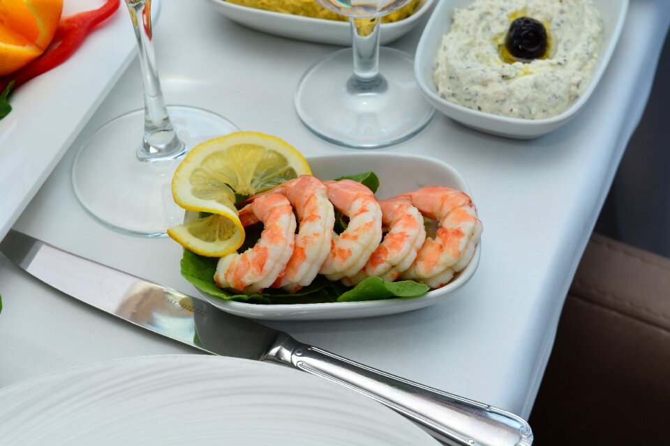 Appetizer shrimp hotel