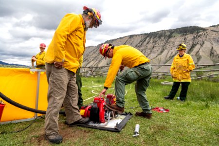 S-211 portable pumps and water use fire training