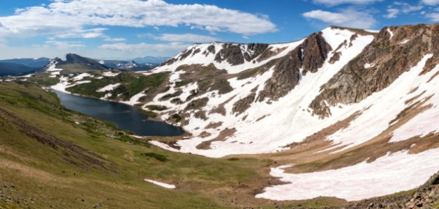 Gardiner Lake near Beartooth Pass photo