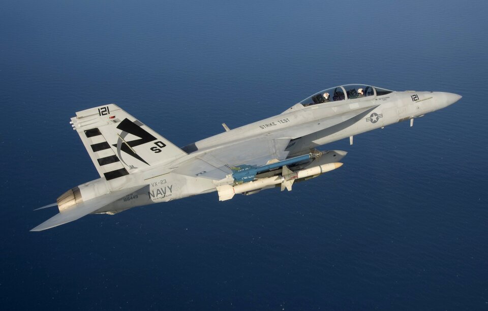 F-18 fighter airplane