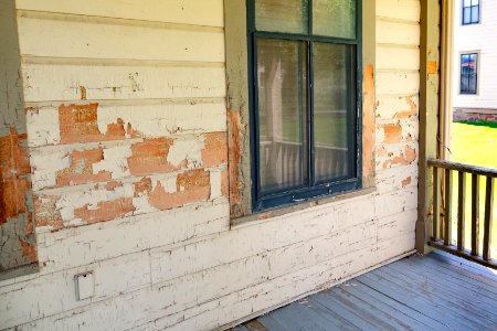 Poor condition of Fort Yellowstone buildings: historic employee housing (8)
