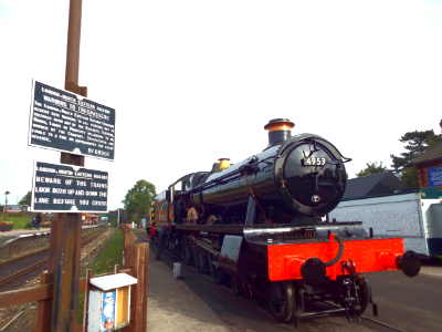 4953 'PitchFord Hall'  after unloading Quorn Yard.