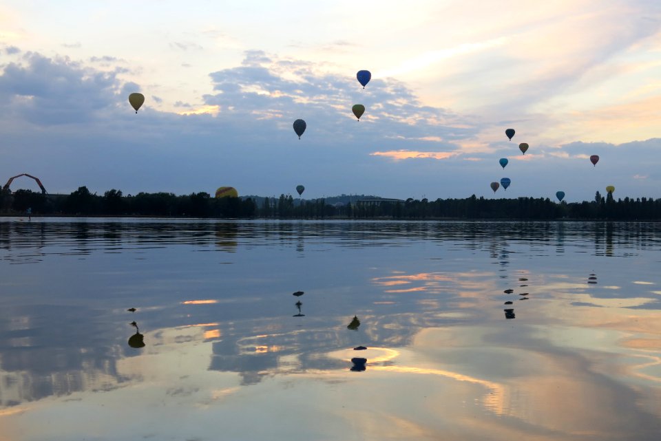 Balloons over Canberra