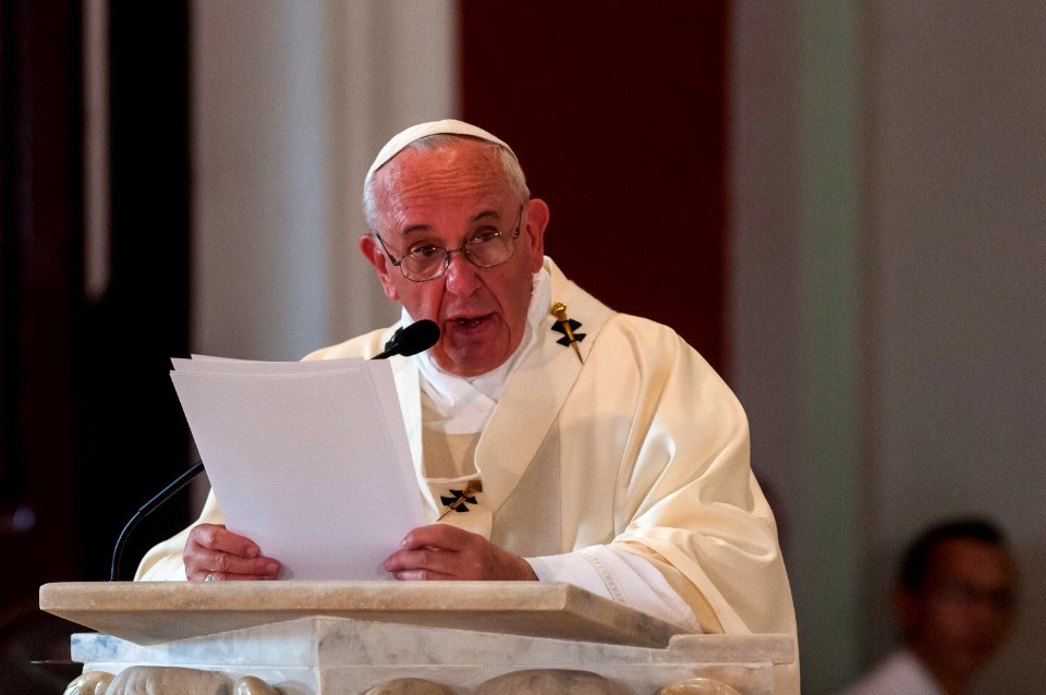 Papa Francisco oficia Santa Misa en el Santuario de El Cobre