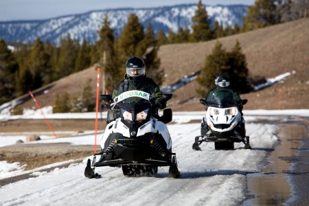 Non-commercially Guided Snowmobile Access Program photo