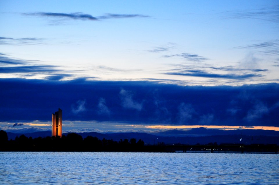 Dawn on Lake Burley Griffin