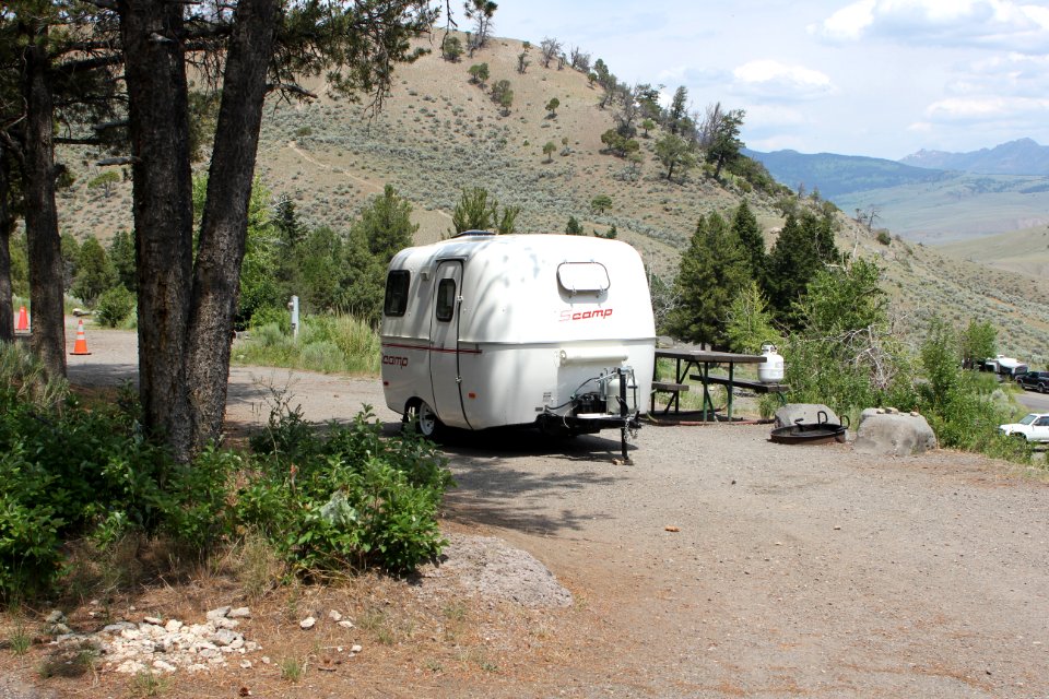 Mammoth Hot Springs Campground