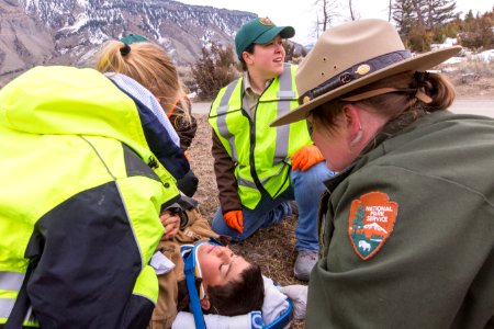 Mass Casualty Incident Training, Mammoth Hot Springs